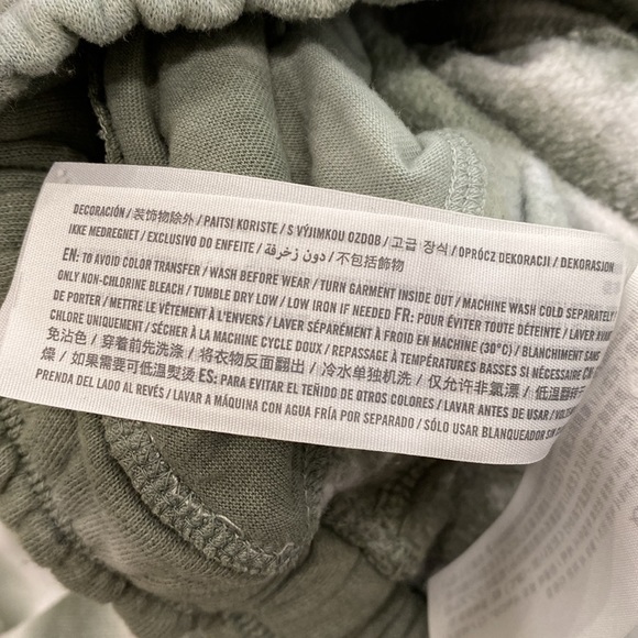 Abercrombie & Fitch Green Dyed Sweatpants - XS - Picture 8 of 8